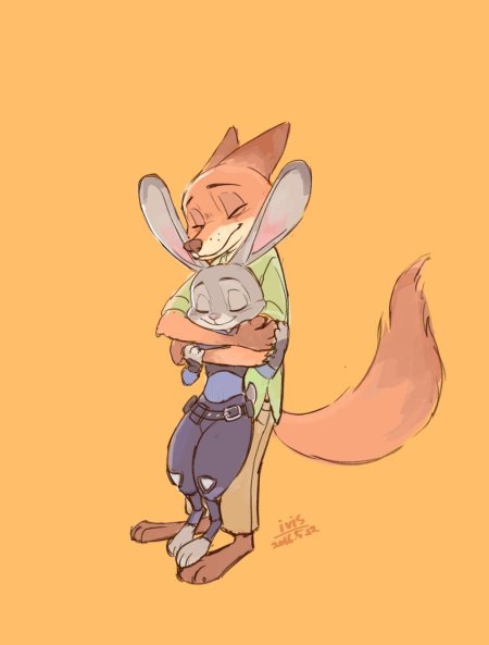 Джуди хопс и лис