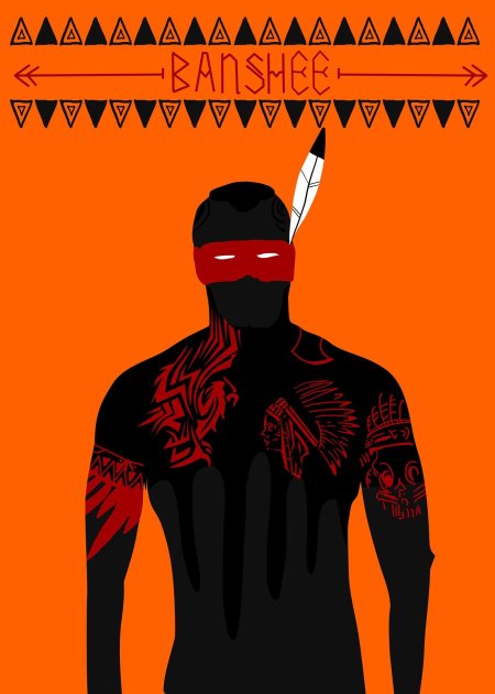 Банши постер