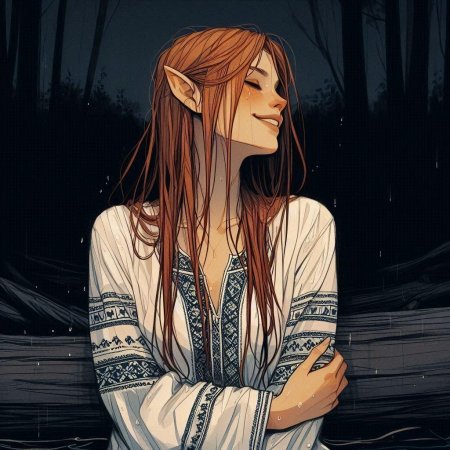 Эльфийка фэнтези