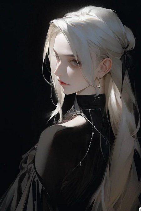 Красивая аниме девушка