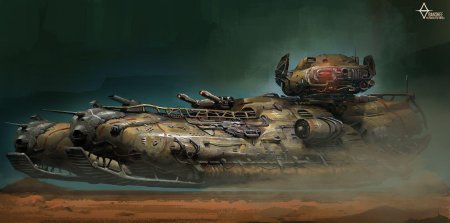 Космический корабль дизельпанк