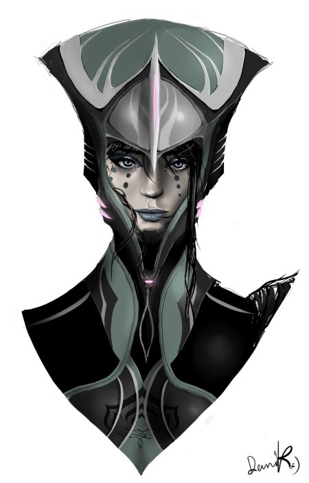 Варфрейм банши арт