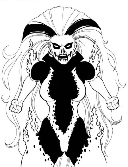 Серебряная банши dc comics