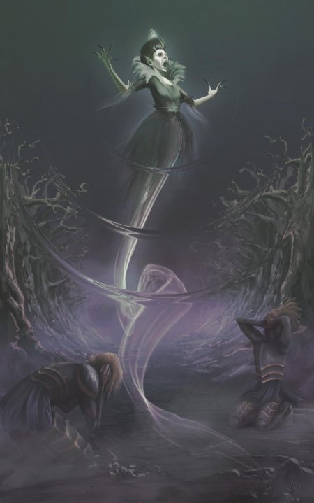 Баньши арт фэнтези