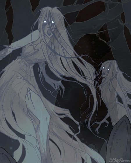 Банши призрак аниме