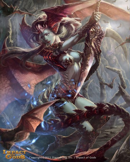 Legend of the cryptids королева демоны