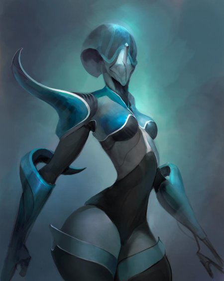 Никс варфрейм арт