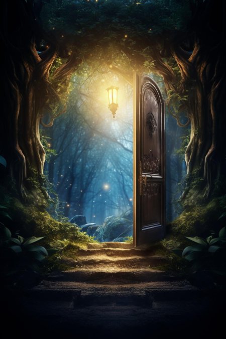 Сказочная дверь