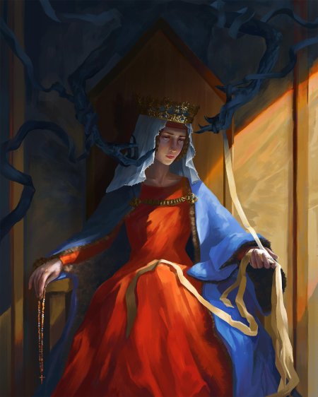 Королева гвиневра арт