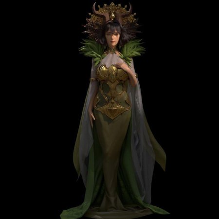 Темный королева равенна арт