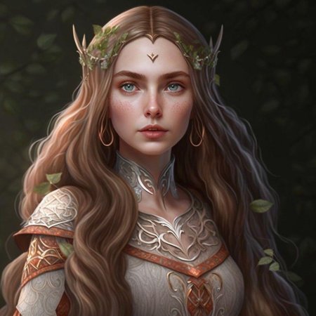 Эльфийка фэнтези