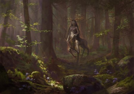 Кентавр фэнтези арт