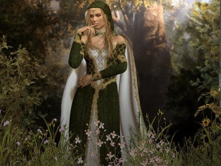 Образ эльфийки