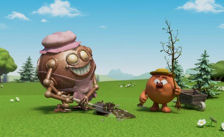 Железная няня смешарики 3д