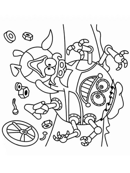 Смешарики пин железная няня