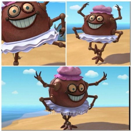 Смешарики робот железная няня