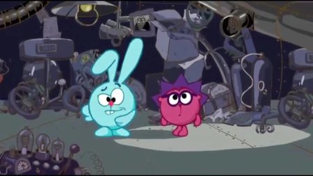 Смешарики робот няня железная няня