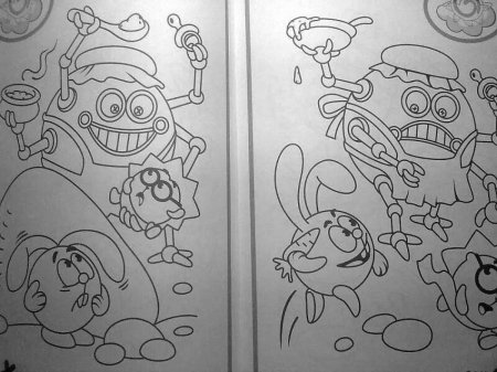 Смешарики раскраска