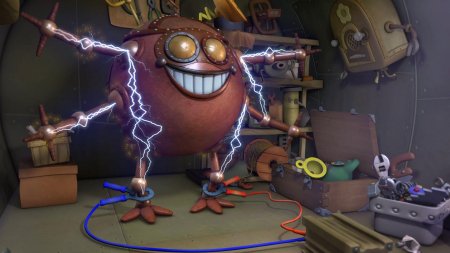 Смешарики робот няня железная няня