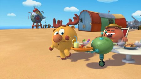 Смешарики робот няня железная няня