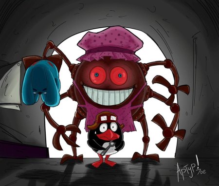 Железная няня из смешариков