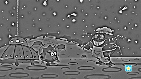 Смешарики ежик в туманности