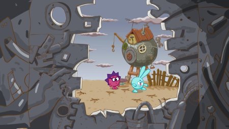 Смешарики робот няня железная няня