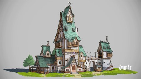 Фэнтези дом референс