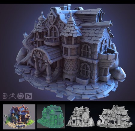 Идеи для дома в 3д моделировании