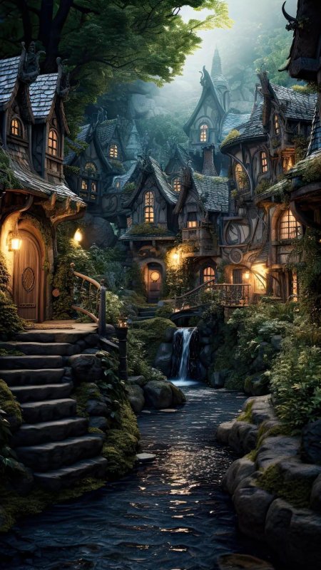 Пейзажи фэнтези