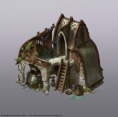 Здания эльфов варкрафт 3