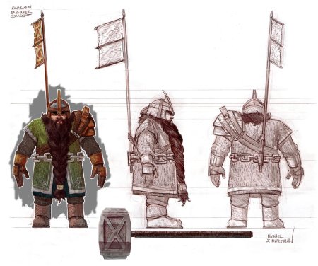 Властелин колец гномы эребора