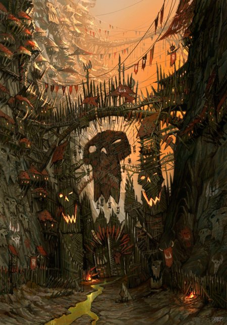 Крепость орков вархаммер 40000