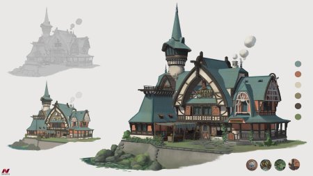 Фэнтези дом референс