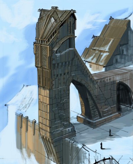 Крепость дварфов арт