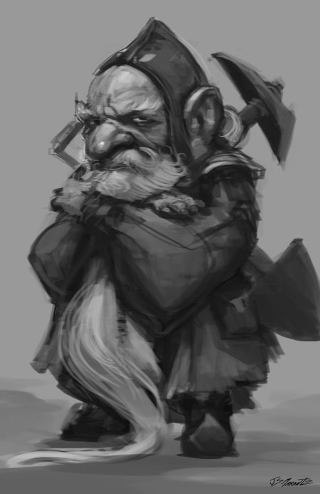 Дварф и гном