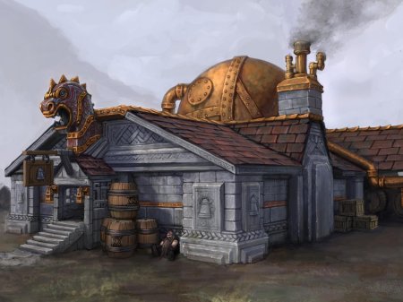 Вархаммер крепость гномов