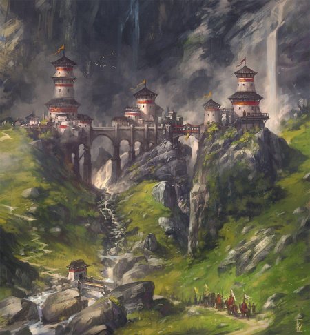 Замок гномов castle