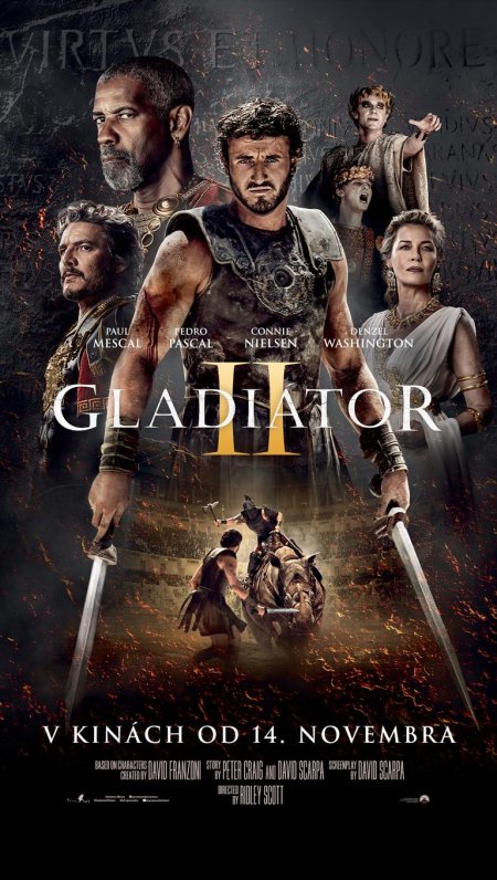 Гладиатор 2 постер