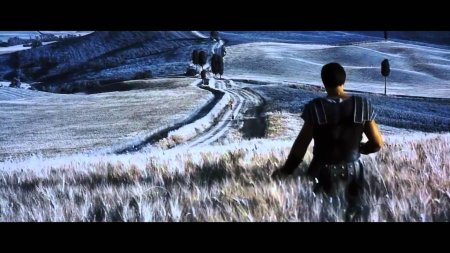 Рассел кроу гладиатор в поле