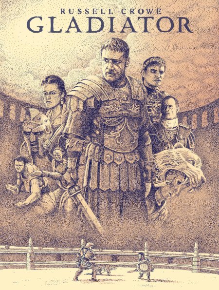 Ридли скотт гладиатор постер