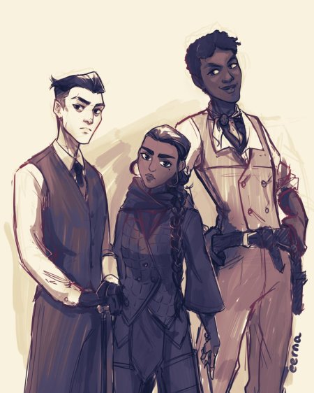 Шестёрка воронов каз бреккер