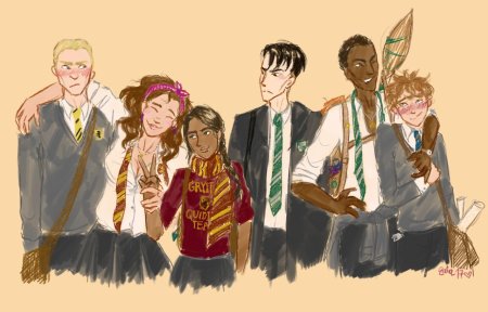 Персонажи гарри поттера в слизерине