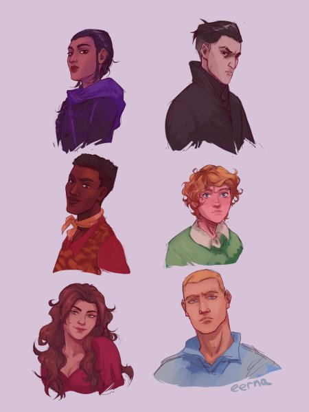 Шестерка воронов персонажи