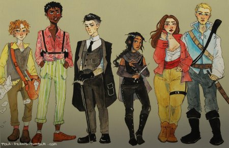 Шестерка воронов персонажи