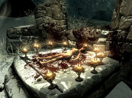 Костяной алтарь скайрим