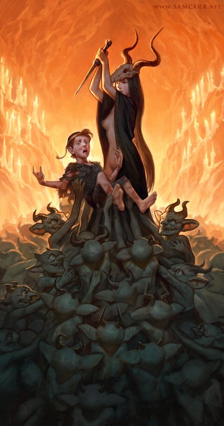 Шаманка фэнтези жертвоприношение