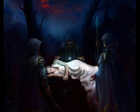 Смерть персонажа фэнтези