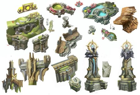 Концепт арт локации