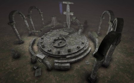 Жертвенный алтарь арт